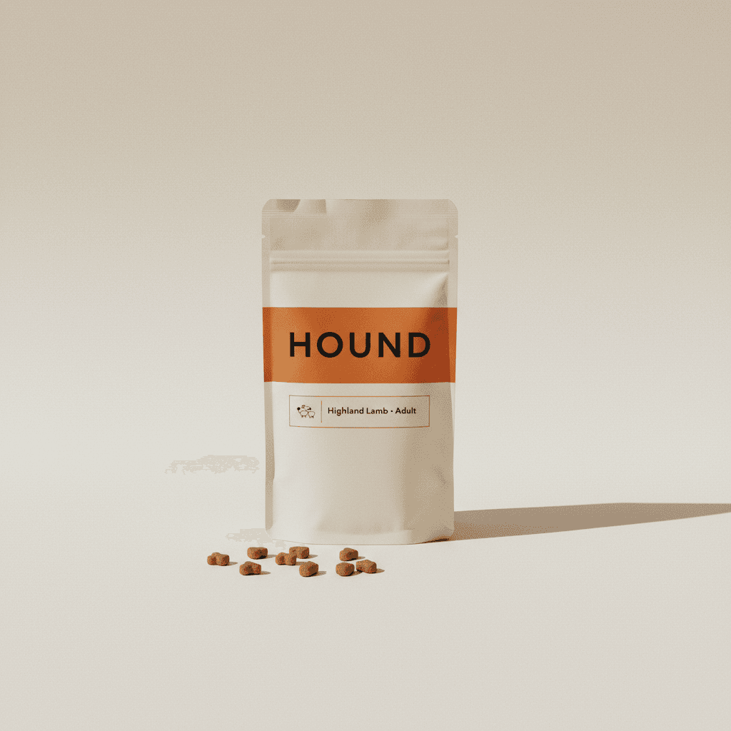 HOUND Highland Lamb Kibble — hero product